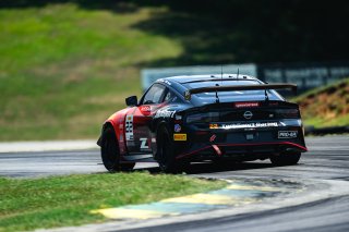 #22 Nissan Z NISMO GT4 of Eric Powell and Colin Harrison, TechSport Racing, GT4 America, Pro-Am, SRO America, Virginia International Raceway, Alton, VA  July 18-21, 2024
 | Fred Hardy | www.FredHardyPhoto.com for SRO America &copy;2024