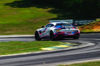 #13 Aston Martin Vantage AMR GT4 of Todd Parriott and Tom Dyer, Flying Lizard Motorsports, GT4 America, Pro-Am, SRO America, Virginia International Raceway, Alton, VA  July 18-21, 2024
 | Fred Hardy | www.FredHardyPhoto.com for SRO America ©2024