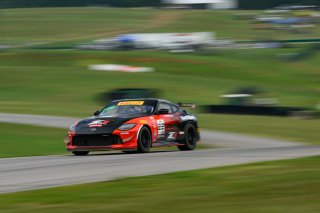 #22 Nissan Z NISMO GT4 of Eric Powell and Colin Harrison, TechSport Racing, GT4 America, Pro-Am, SRO America, Virginia International Raceway, Alton, VA  July 18-21, 2024
 | Fred Hardy | www.FredHardyPhoto.com for SRO America &copy;2024