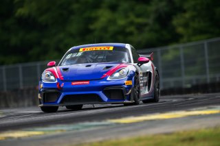 #52 Porsche 718 Cayman GT4 RS Clubsport of David Peterman and Lee Carpentier, NOLSPORT, GT4 America, Am, SRO America, Virginia International Raceway, Alton, VA  July 18-21, 2024
 | Fred Hardy | www.FredHardyPhoto.com for SRO America ©2024