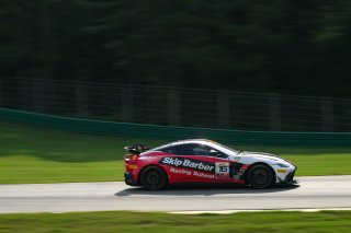 #16 Aston Martin Vantage AMR GT4 of Marc Sharinn and Tyler Sharinn, Skip Barber Racing, GT4 America, Am, SRO America, Virginia International Raceway, Alton, VA  July 18-21, 2024
 | Fred Hardy | www.FredHardyPhoto.com for SRO America ©2024