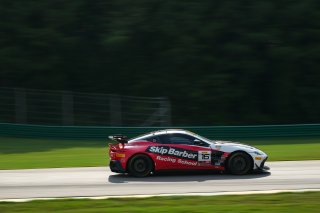 #16 Aston Martin Vantage AMR GT4 of Marc Sharinn and Tyler Sharinn, Skip Barber Racing, GT4 America, Am, SRO America, Virginia International Raceway, Alton, VA  July 18-21, 2024
 | Fred Hardy | www.FredHardyPhoto.com for SRO America ©2024