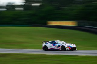 #13 Aston Martin Vantage AMR GT4 of Todd Parriott and Tom Dyer, Flying Lizard Motorsports, GT4 America, Pro-Am, SRO America, Virginia International Raceway, Alton, VA  July 18-21, 2024
 | Fred Hardy | www.FredHardyPhoto.com for SRO America ©2024