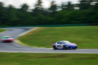 #52 Porsche 718 Cayman GT4 RS Clubsport of David Peterman and Lee Carpentier, NOLSPORT, GT4 America, Am, SRO America, Virginia International Raceway, Alton, VA  July 18-21, 2024
 | Fred Hardy | www.FredHardyPhoto.com for SRO America &copy;2024
