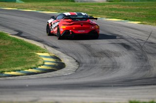 #16 Aston Martin Vantage AMR GT4 of Marc Sharinn and Tyler Sharinn, Skip Barber Racing, GT4 America, Am, SRO America, Virginia International Raceway, Alton, VA  July 18-21, 2024
 | Fred Hardy | www.FredHardyPhoto.com for SRO America ©2024