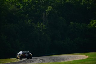 #24 Aston Martin Vantage AMR GT4 of Gray Newell and Roman De Angelis, Heart of Racing Team, GT4 America, Pro-Am, SRO America, Virginia International Raceway, Alton, VA  July 18-21, 2024
 | Fred Hardy | www.FredHardyPhoto.com for SRO America ©2024