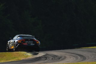 #24 Aston Martin Vantage AMR GT4 of Gray Newell and Roman De Angelis, Heart of Racing Team, GT4 America, Pro-Am, SRO America, Virginia International Raceway, Alton, VA  July 18-21, 2024
 | Fred Hardy | www.FredHardyPhoto.com for SRO America ©2024