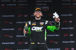 #28 Porsche 718 Cayman GT4 RS Clubsport of Eric Filgueiras and John Capestro-Dubets, RS1, GT4 America, Silver, SRO America, Virginia International Raceway, Alton, VA  July 18-21, 2024
 | Fred Hardy | www.FredHardyPhoto.com for SRO America ©2024