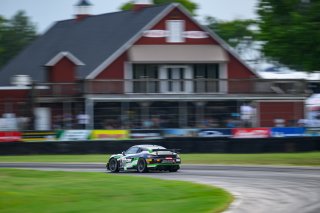 #28 Porsche 718 Cayman GT4 RS Clubsport of Eric Filgueiras and John Capestro-Dubets, RS1, GT4 America, Silver, SRO America, Virginia International Raceway, Alton, VA  July 18-21, 2024
 | Fred Hardy | www.FredHardyPhoto.com for SRO America ©2024