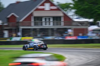 #24 Aston Martin Vantage AMR GT4 of Gray Newell and Roman De Angelis, Heart of Racing Team, GT4 America, Pro-Am, SRO America, Virginia International Raceway, Alton, VA  July 18-21, 2024
 | Fred Hardy | www.FredHardyPhoto.com for SRO America ©2024