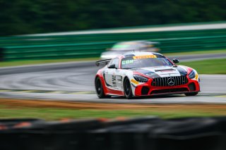 #34 Mercedes-AMG GT4 of Demi Chalkias and Jake Cowden, JMF Motorsports, GT4 America, Silver, SRO America, Virginia International Raceway, Alton, VA  July 18-21, 2024
 | Fred Hardy | www.FredHardyPhoto.com for SRO America ©2024