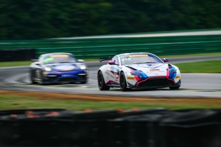 #13 Aston Martin Vantage AMR GT4 of Todd Parriott and Tom Dyer, Flying Lizard Motorsports, GT4 America, Pro-Am, SRO America, Virginia International Raceway, Alton, VA  July 18-21, 2024
 | Fred Hardy | www.FredHardyPhoto.com for SRO America ©2024