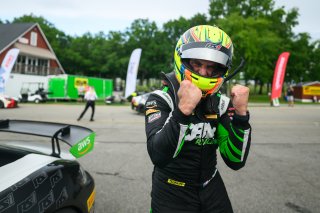 #28 Porsche 718 Cayman GT4 RS Clubsport of Eric Filgueiras and John Capestro-Dubets, RS1, GT4 America, Silver, SRO America, Virginia International Raceway, Alton, VA  July 18-21, 2024
 | Fred Hardy | www.FredHardyPhoto.com for SRO America ©2024