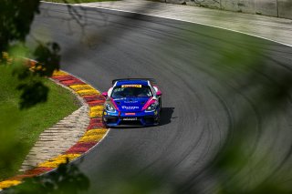 #52 Porsche 718 Cayman GT4 RS Clubsport of David Peterman and Lee Carpentier, NOLSPORT, GT4 America, Am, SRO America, Road America, Elkhart Lake, WI  August 15-18, 2024
 | Fred Hardy | www.FredHardyPhoto.com for SRO America &copy;2024