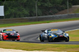#24 Aston Martin Vantage AMR GT4 of Gray Newell and Roman De Angelis, 2024, AL September 6-8, Barber Motorsport Park, Birmingham, GT4 America, Heart of Racing Team, Pro-Am, SRO America
 | Fred Hardy | www.FredHardyPhoto.com for SRO America &copy;2024