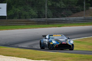 #24 Aston Martin Vantage AMR GT4 of Gray Newell and Roman De Angelis, 2024, AL September 6-8, Barber Motorsport Park, Birmingham, GT4 America, Heart of Racing Team, Pro-Am, SRO America
 | Fred Hardy | www.FredHardyPhoto.com for SRO America &copy;2024