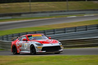#5 Nissan Z NISMO GT4 of Damir Hot and Rodrigo Baptista, 2024, AL September 6-8, Barber Motorsport Park, Birmingham, Flying Lizard Motorsports, GT4 America, Pro-Am, SRO America
 | Fred Hardy | www.FredHardyPhoto.com for SRO America ©2024