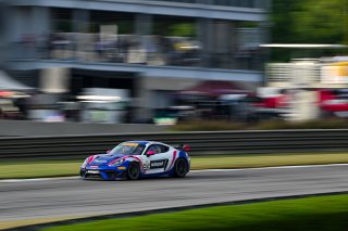 #52 Porsche 718 Cayman GT4 RS Clubsport of David Peterman and Lee Carpentier, 2024, AL September 6-8, Am, Barber Motorsport Park, Birmingham, GT4 America, NOLASPORT, SRO America
 | Fred Hardy | www.FredHardyPhoto.com for SRO America &copy;2024