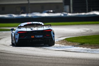 #102 McLaren Artura GT4 of Alan Grossberg and Dario Capitanio, TPC Racing, GT4 America, Pro-Am, SRO America, Indianapolis Motor Speedway, Indianapolis, IN October 3-6
 | Fred Hardy | www.FredHardyPhoto.com for SRO &copy;2024