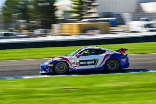 #52 Porsche 718 Cayman GT4 RS Clubsport of David Peterman and Lee Carpentier, NOLASPORT, GT4 America, Am, SRO America, Indianapolis Motor Speedway, Indianapolis, IN October 3-6
 | Fred Hardy | www.FredHardyPhoto.com for SRO &copy;2024