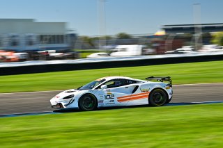 #102 McLaren Artura GT4 of Alan Grossberg and Dario Capitanio, TPC Racing, GT4 America, Pro-Am, SRO America, Indianapolis Motor Speedway, Indianapolis, IN October 3-6
 | Fred Hardy | www.FredHardyPhoto.com for SRO &copy;2024
