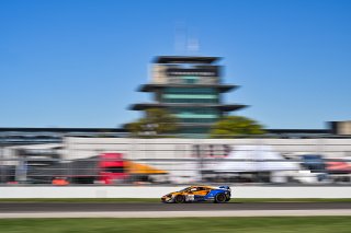 #80 McLaren Artura GT4 of Kaia Teo and Nick Longhi, Orlando Motorsports Services, GT4 America, Am, SRO America, Indianapolis Motor Speedway, Indianapolis, IN October 3-6
 | Fred Hardy | www.FredHardyPhoto.com for SRO ©2024