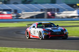 #34 Mercedes-AMG GT4 of Michai Stephens and Jesse Webb, JMF Motorsports, GT4 America, Silver, SRO America, Indianapolis Motor Speedway, Indianapolis, IN October 3-6
 | Fred Hardy | www.FredHardyPhoto.com for SRO ©2024