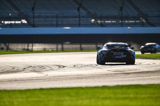 #24 Aston Martin Vantage AMR GT4 of Gray Newell and Roman De Angelis, Heart of Racing Team, GT4 America, Pro-Am, SRO America, Indianapolis Motor Speedway, Indianapolis, IN October 3-6
 | Fred Hardy | www.FredHardyPhoto.com for SRO ©2024