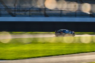 #24 Aston Martin Vantage AMR GT4 of Gray Newell and Roman De Angelis, Heart of Racing Team, GT4 America, Pro-Am, SRO America, Indianapolis Motor Speedway, Indianapolis, IN October 3-6
 | Fred Hardy | www.FredHardyPhoto.com for SRO ©2024