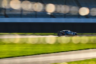#24 Aston Martin Vantage AMR GT4 of Gray Newell and Roman De Angelis, Heart of Racing Team, GT4 America, Pro-Am, SRO America, Indianapolis Motor Speedway, Indianapolis, IN October 3-6
 | Fred Hardy | www.FredHardyPhoto.com for SRO ©2024