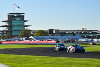 #52 Porsche 718 Cayman GT4 RS Clubsport of David Peterman and Lee Carpentier, NOLASPORT, GT4 America, Am, SRO America, Indianapolis Motor Speedway, Indianapolis, IN October 3-6
 | Fred Hardy | www.FredHardyPhoto.com for SRO ©2024