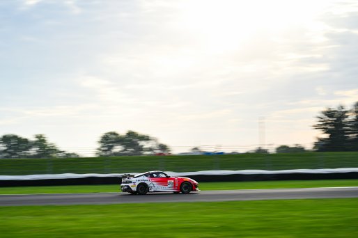 #23 Nissan Z NISMO GT4 of Jonathan Neudorf and Johan Schwartz, TechSport Racing, GT4 America, Silver, SRO America, Indianapolis Motor Speedway, Indianapolis, IN October 3-6
 | Fred Hardy | www.FredHardyPhoto.com for SRO &copy;2024