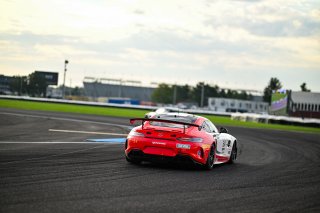 #34 Mercedes-AMG GT4 of Michai Stephens and Jesse Webb, JMF Motorsports, GT4 America, Silver, SRO America, Indianapolis Motor Speedway, Indianapolis, IN October 3-6
 | Fred Hardy | www.FredHardyPhoto.com for SRO ©2024