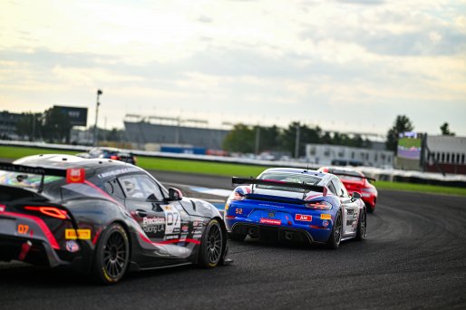 #52 Porsche 718 Cayman GT4 RS Clubsport of David Peterman and Lee Carpentier, NOLASPORT, GT4 America, Am, SRO America, Indianapolis Motor Speedway, Indianapolis, IN October 3-6
 | Fred Hardy | www.FredHardyPhoto.com for SRO &copy;2024