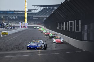#099 Porsche 718 Cayman GT4 RS Clubsport of Robb Holland and Jaden Lander, Rotek Racing, GT4 America, Am, SRO America, Indianapolis Motor Speedway, Indianapolis, IN October 3-6
 | Fred Hardy | www.FredHardyPhoto.com for SRO &copy;2024