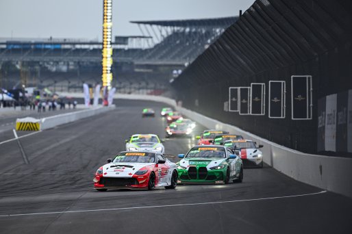 #23 Nissan Z NISMO GT4 of Jonathan Neudorf and Johan Schwartz, TechSport Racing, GT4 America, Silver, SRO America, Indianapolis Motor Speedway, Indianapolis, IN October 3-6
 | Fred Hardy | www.FredHardyPhoto.com for SRO &copy;2024