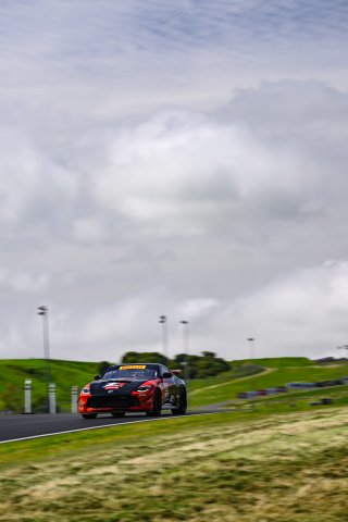 #22 Nissan Z NISMO GT4 of Eric Powell and Colin Harrison, TechSport Racing, GT4 America, Pro-Am, SRO America, Sonoma Raceway, Sonoma, CA, April 2024
 | Fred Hardy | www.FredHardyPhoto.com for SRO America &copy;2024