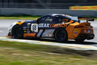 #68 Toyota Gazoo Racing GR Supra GT4 EVO of John Geesbreght and Tyler Gonzalez, Smooge Racing, GT4 America, Silver, SRO America, Sonoma Raceway, Sonoma, CA, April 2024
 | Fred Hardy | www.FredHardyPhoto.com for SRO America ©2024