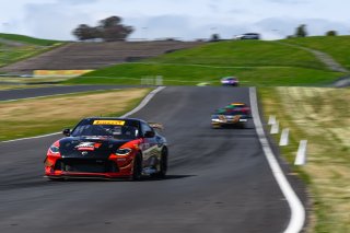 #22 Nissan Z NISMO GT4 of Eric Powell and Colin Harrison, TechSport Racing, GT4 America, Pro-Am, SRO America, Sonoma Raceway, Sonoma, CA, April 2024
 | Fred Hardy | www.FredHardyPhoto.com for SRO America ©2024