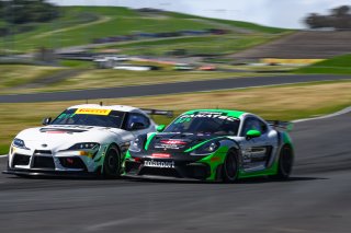 #60 Porsche 718 Cayman GT4 RS Clubsport of Steve Schneider and Seth Thomas, NOLASPRT, GT4 America, Am, SRO America, Sonoma Raceway, Sonoma, CA, April 2024
 | Fred Hardy | www.FredHardyPhoto.com for SRO America ©2024