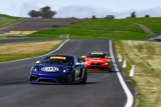 #099 Porsche 718 Cayman GT4 RS Clubsport of Robb Holland and Jaden Lander, Rotek Racing, GT4 America, Am, SRO America, Sonoma Raceway, Sonoma, CA, April 2024
 | Fred Hardy | www.FredHardyPhoto.com for SRO America ©2024