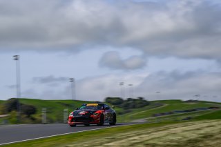 #22 Nissan Z NISMO GT4 of Eric Powell and Colin Harrison, TechSport Racing, GT4 America, Pro-Am, SRO America, Sonoma Raceway, Sonoma, CA, April 2024
 | Fred Hardy | www.FredHardyPhoto.com for SRO America ©2024