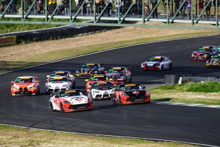 #22 Nissan Z NISMO GT4 of Eric Powell and Colin Harrison, TechSport Racing, GT4 America, Pro-Am, SRO America, Sonoma Raceway, Sonoma, CA, April 2024
 | Fred Hardy | www.FredHardyPhoto.com for SRO America ©2024