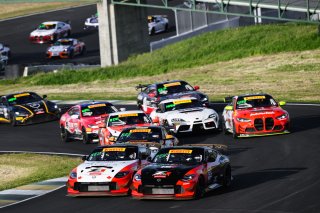 #22 Nissan Z NISMO GT4 of Eric Powell and Colin Harrison, TechSport Racing, GT4 America, Pro-Am, SRO America, Sonoma Raceway, Sonoma, CA, April 2024
 | Fred Hardy | www.FredHardyPhoto.com for SRO America ©2024
