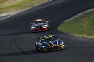 #24 Aston Martin Vantage AMR GT4 of Gray Newell and Roman De Angelis, Heart of Racing Team, GT4 America, Pro-Am, SRO America, Sonoma Raceway, Sonoma, CA, April 2024
 | Fred Hardy | www.FredHardyPhoto.com for SRO America ©2024