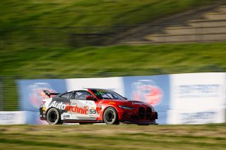 #53 BMW M4 GT4 of Matt Million and Troy Lindstrom, AutoTechnic Racing, GT4 America, Am, SRO America, Sonoma Raceway, Sonoma, CA, April 2024
 | Fred Hardy | www.FredHardyPhoto.com for SRO America ©2024