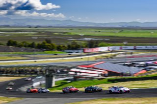 #13 Aston Martin Vantage AMR GT4 of Todd Parriott and Tom Dyer, Flying Lizard Motorsports, GT4 America, Pro-Am, SRO America, Sonoma Raceway, Sonoma, CA, April 2024
 | Fred Hardy | www.FredHardyPhoto.com for SRO America &copy;2024