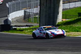 #13 Aston Martin Vantage AMR GT4 of Todd Parriott and Tom Dyer, Flying Lizard Motorsports, GT4 America, Pro-Am, SRO America, Sonoma Raceway, Sonoma, CA, April 2024
 | Fred Hardy | www.FredHardyPhoto.com for SRO America &copy;2024
