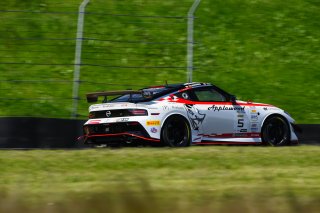 #5 Nissan Z NISMO GT4 of Damir Hot and Stefan Rzadzinski, Flying Lizard Motorsports, GT4 America, Pro-Am, SRO America, Sonoma Raceway, Sonoma, CA, April 2024
 | Fred Hardy | www.FredHardyPhoto.com for SRO America ©2024