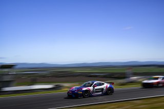 #052 Porsche 718 Cayman GT4 RS Clubsport of David Peterman and Lee Carpentier, NOLSPORT, GT4 America, Am, SRO America, Sonoma Raceway, Sonoma, CA, April 2024
 | Fred Hardy | www.FredHardyPhoto.com for SRO America ©2024